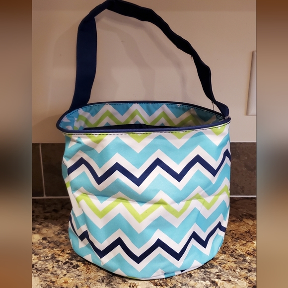 Handbags - Vinyl Circle Bag Perfect Easter Basket,Toys,Car